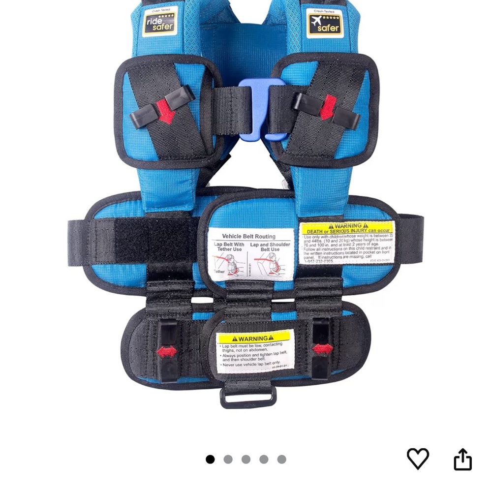 Ridesafer xsmall portable carseat 2025